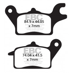 EBC Fékbetét Organic FA FA691