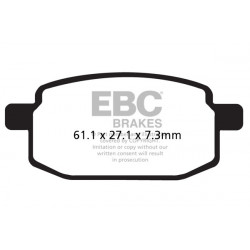 EBC Fékbetét SFAC SFAC260