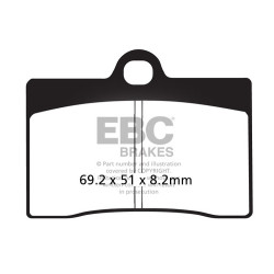 EBC Fékbetét V Semi-Sintered FA095V