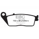 EBC Féktárcsák Moto EBC Fékbetét Semi-Sintered FA196V | race-shop.hu