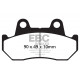 EBC Féktárcsák Moto EBC Fékbetét Semi-Sintered FA069/2V | race-shop.hu