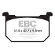 EBC Féktárcsák Moto EBC Fékbetét Semi-Sintered FA069/3V | race-shop.hu