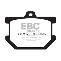 EBC Fékbetét V Semi-Sintered FA034V