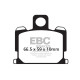 EBC Féktárcsák Moto EBC Fékbetét V Semi-Sintered FA070V | race-shop.hu