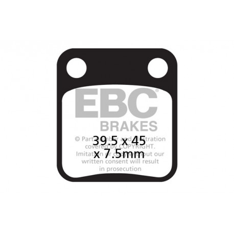 EBC Féktárcsák Moto EBC Fékbetét Sintered FA054R | race-shop.hu