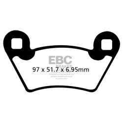 EBC Fékbetét Sintered FA656R