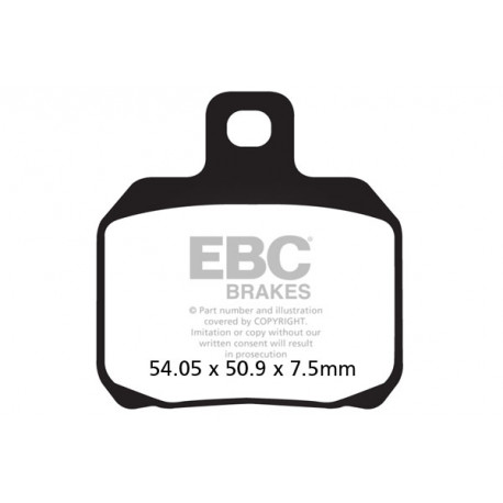 EBC Féktárcsák Moto EBC Fékbetét Sintered SFA264HH | race-shop.hu