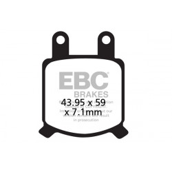 EBC Fékbetét Sintered FA322/4HH