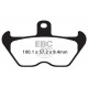 EBC Féktárcsák Moto EBC Fékbetét Sintered FA407HH | race-shop.hu