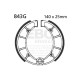 EBC Féktárcsák Moto EBC Fékpofa Grooved 843G | race-shop.hu