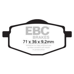 EBC Fékbetét R Series Sintered FA101R