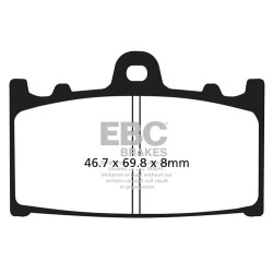 EBC Fékbetét Double-H Sintered FA158HH