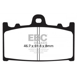 EBC Fékbetét Sintered FA158HH