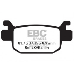 EBC Fékbetét Sintered SFA415HH