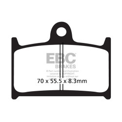EBC Fékbetét Double-H Sintered FA236HH