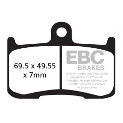 EBC Fékbetét Sintered FA347HH