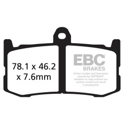EBC Fékbetét Double-H Sintered FA491HH