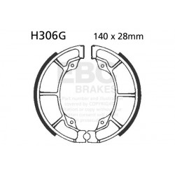 EBC Fékpofa Grooved H306G