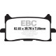 EBC Féktárcsák Moto EBC Fékbetét Double-H Sintered FA679HH | race-shop.hu