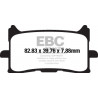 EBC Fékbetét Sintered FA679HH