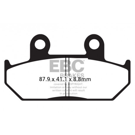 EBC Féktárcsák Moto EBC Fékbetét Sintered FA124HH | race-shop.hu