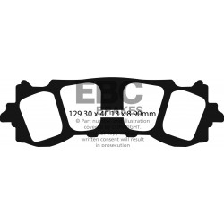 EBC Fékbetét Sintered FA717HH