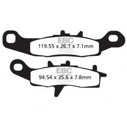 EBC Fékbetét Sintered FA258R
