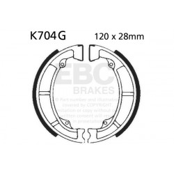 EBC Fékpofa Grooved K704G