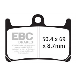EBC Fékbetét Sintered FA380HH