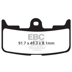 EBC Fékbetét Double-H Sintered FA345HH