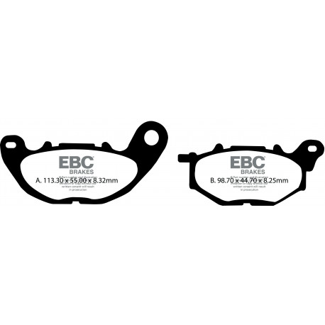 EBC Féktárcsák Moto EBC Fékbetét Sintered SFA705HH | race-shop.hu