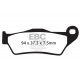 EBC Féktárcsák Moto EBC Fékbetét MXS MXS680 | race-shop.hu