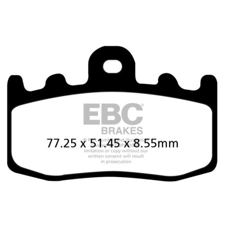 EBC Féktárcsák Moto EBC Fékbetét EPFA Extreme Pro Sintered EPFA335HH | race-shop.hu