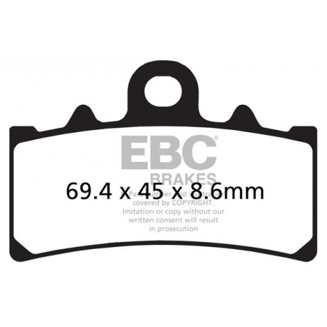 EBC Féktárcsák Moto EBC Fékbetét EPFA EPFA433/4HH | race-shop.hu