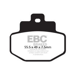 EBC Fékbetét SFA Scooter Organic SFA321