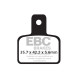 EBC Féktárcsák Moto EBC Fékbetét Organic FA FA495 | race-shop.hu