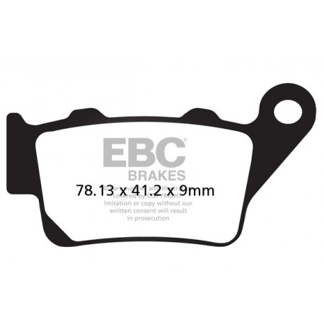 EBC Féktárcsák Moto EBC Fékbetét Organic FA213 | race-shop.hu