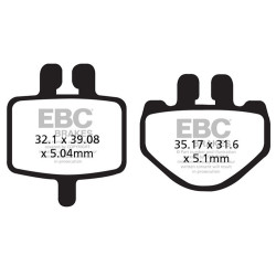 EBC Fékbetét Carbon TT FA485TT