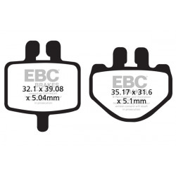 EBC Fékbetét Organic FA485TT