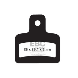 EBC Fékbetét Organic FA FA471