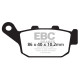 EBC Féktárcsák Moto EBC Fékbetét Organic FA FA140 | race-shop.hu