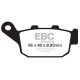EBC Féktárcsák Moto EBC Fékbetét Organic FA FA496 | race-shop.hu