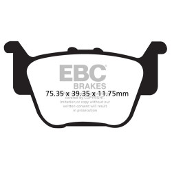 EBC Fékbetét Carbon TT FA373TT