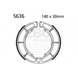 EBC Fékpofa készlet Organic S636