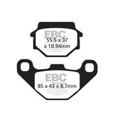 EBC Fékbetét Carbon TT FA372TT