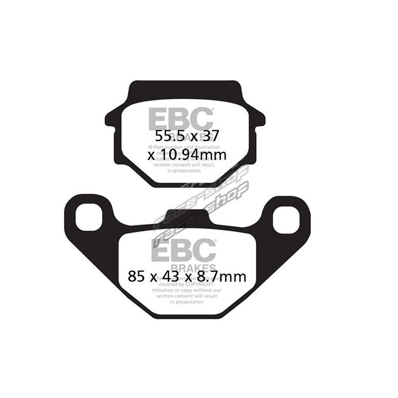 Tt Racing Box EBC Fékbetét Carbon TT FA372TT | 9.870 Ft | race-shop.hu