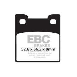 EBC Fékbetét Organic FA FA222