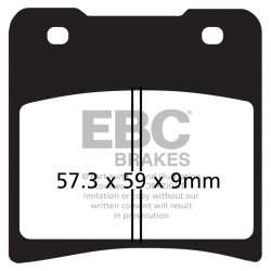 EBC Fékbetét Organic FA FA150