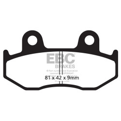 EBC Fékbetét Carbon TT FA323TT