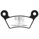 EBC Féktárcsák Moto EBC Fékbetét Organic FA FA473 | race-shop.hu